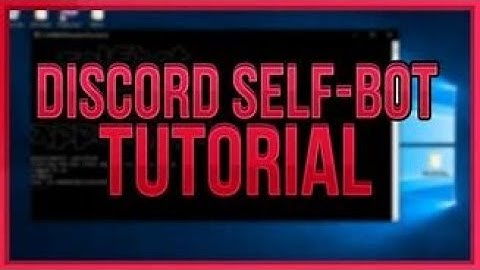 Como crear un Self-Bot en Python | Set-Up + Comando Embed #1 | SuupraaMK4