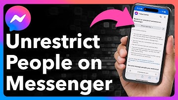 Hoe je de beperkingen van iemand op Messenger kunt opheffen