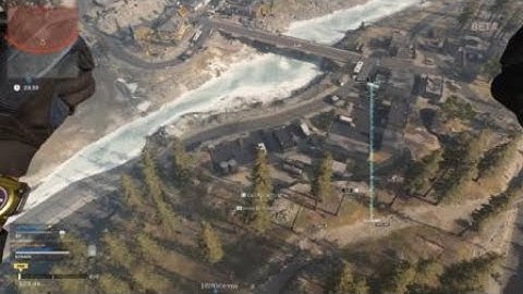 Call of Duty Modern Warfare - Enemy dropping into the AO