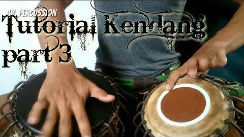 Tutorial KENDANG Fill in Tabla part  3 _ by AR_percussion