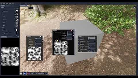 Material Maker v0.92 - Change parameter to input