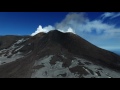 Etna by drone in 4k UHD