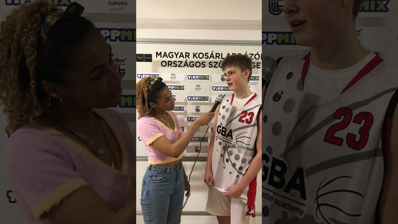 Martin Straka, top scorer of EYBL U16 Stage 2 in Budapest