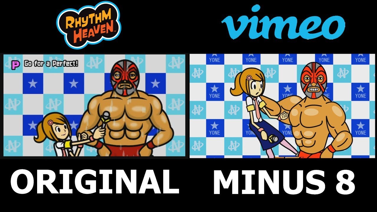 A lot of you asked for me to do a minus 8/ rhythm heaven comparison video. 