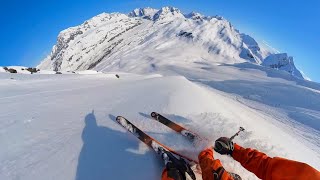 Mellow Spine Skiing in Valdez, Alaska
