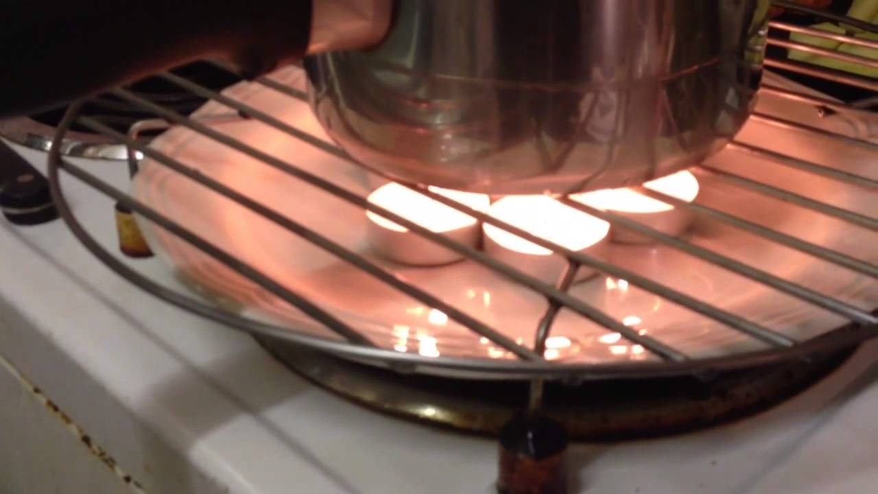 Cooking Using Only TLight Candles prepping survival YouTube