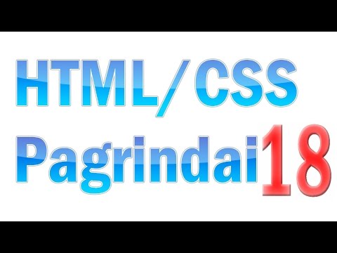 HTML/CSS Pagrindai #18 - CSS elemento matomumas display ir visibility