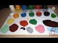 Comment mélange les couleurs avec la peinture.