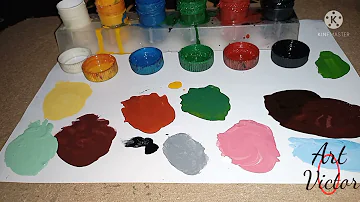 Comment faire le mélange des couleurs ?