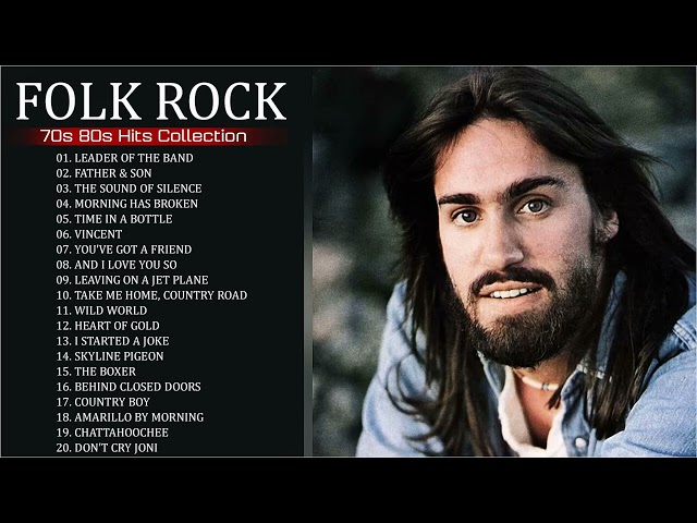 Dan Fogelberg, Cat Stevens, Don McLean, Simon & Garfunkel - Classic Folk Rock 70s 80s 90s class=