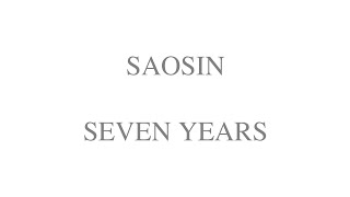 Saosin - Seven Years (Lyric Video)
