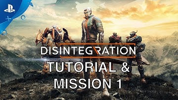 DISINTEGRATION PS4 - Part 1 - Tutorial & Mission 1