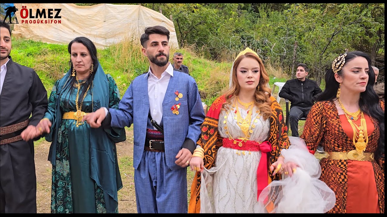 Gelin Damat Halayı Aşiret düğünü Taşarası köyü İmat Rekani Vedat & Leyla