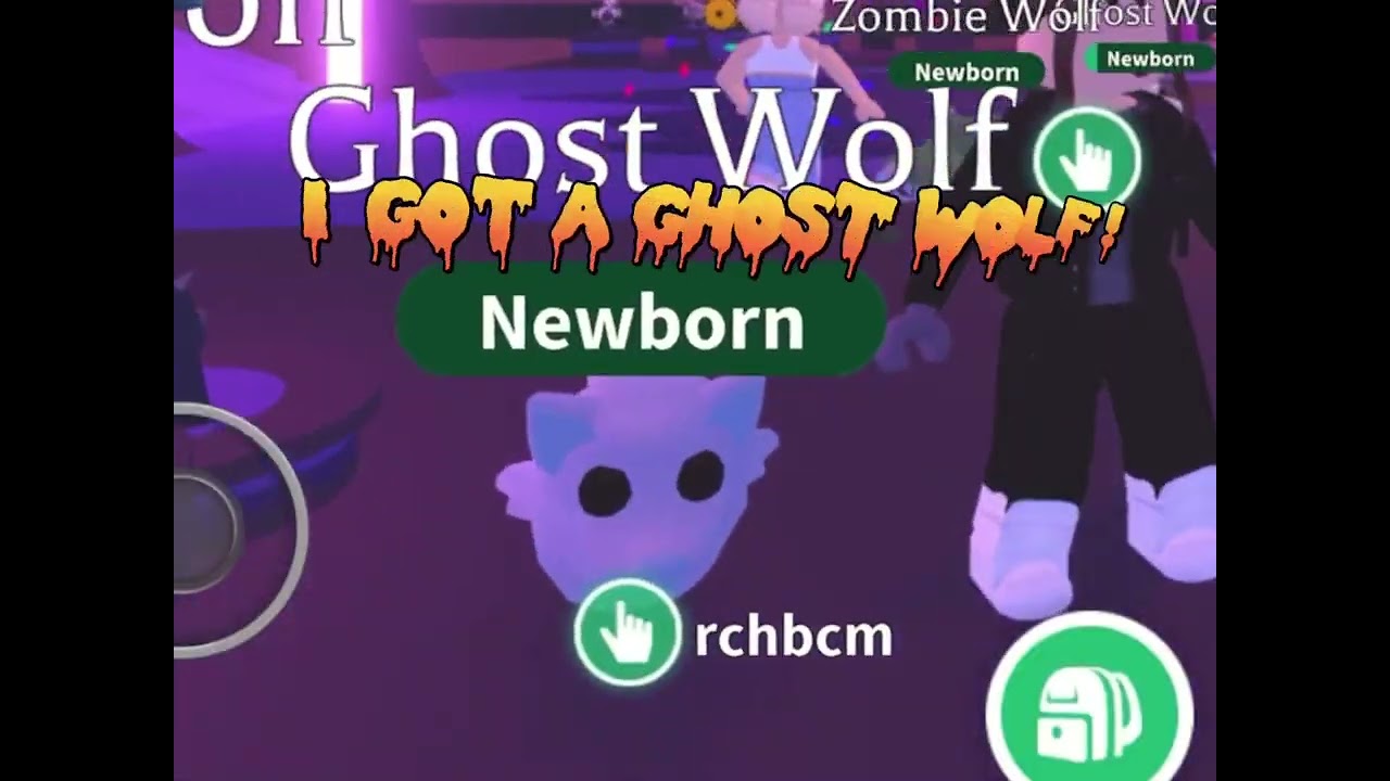 Opening a Wolf Box in Roblox Adopt Me!