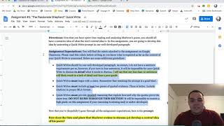 Virtual ELA 10 Week #2 Instructions