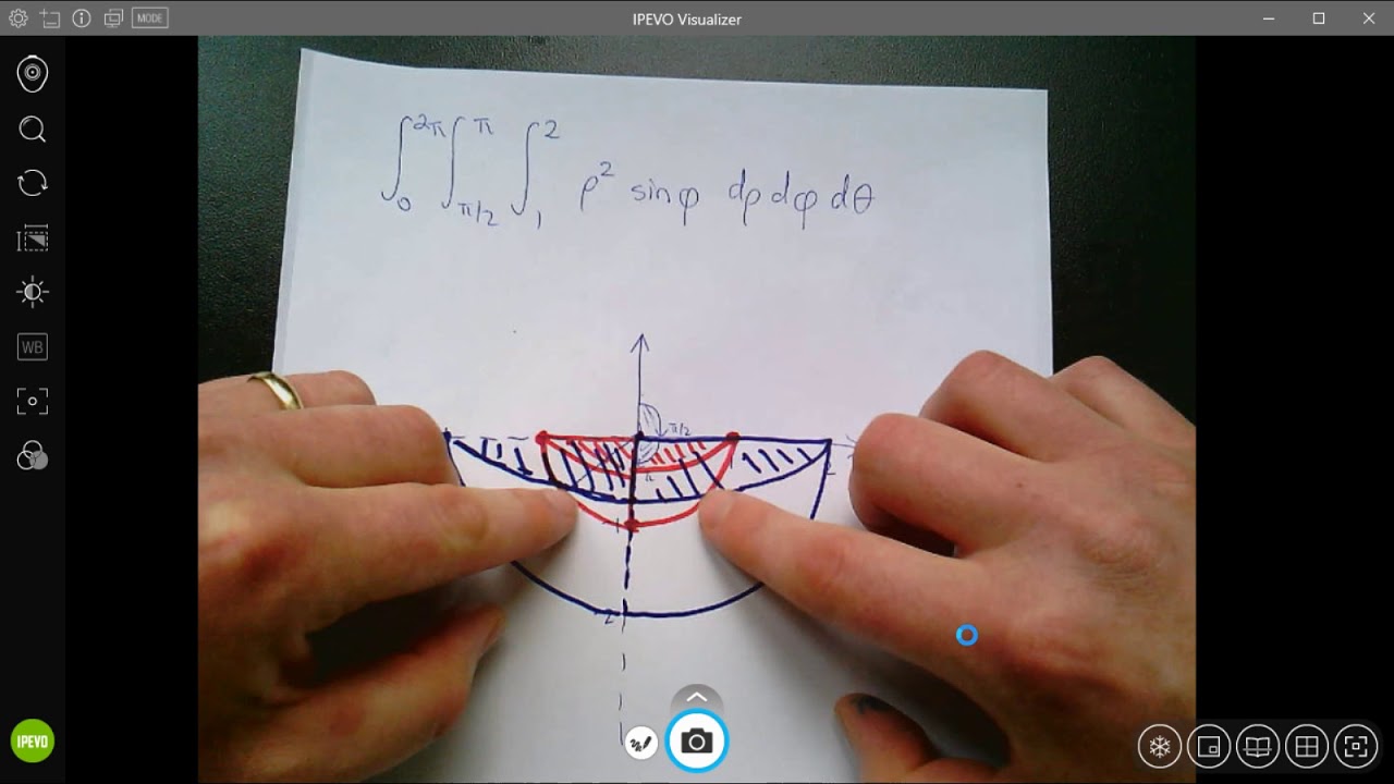 Triple Integration in Spherical Coordinates: Example - YouTube