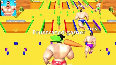 MUSCLE RACE 3D ALL LEVELS MAX GAMEPLAY WALKTHROUGH PART 17