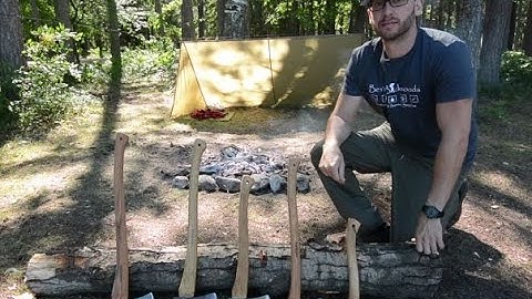 Safe & Efficient Camp Axe Use Featuring Hults Bruk Axes Full Video