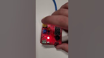 Arduino UNO  Led HIGH on button press. Blink 3 times when visitorspace is full!