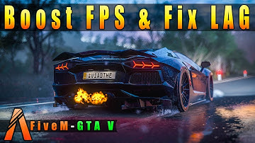 FiveM (GTA V) - How To Fix FPS Drop In 2021 | Fix Lag  | Increase FPS & Boost FPS Guide