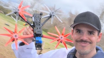 Is 32 Blades too Much for a 7" Drone? 🤔 New OCTOblade 8-blade Propeller Hub for DALPROP (3D print)