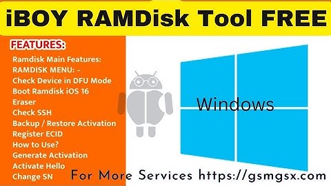 Windows FREE Tool iCloud Bypass iPhones & iPADs Hello Screen or BB and Passcode Disable Unavailable