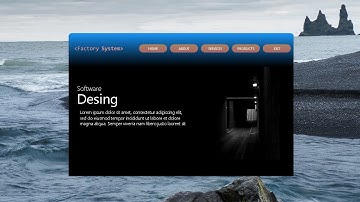 como hacer un menu en java netbeans Gradient Architecture Menu Minimalista Design In Java