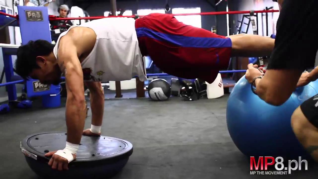 Manny Pacquiao Strength Workout YouTube
