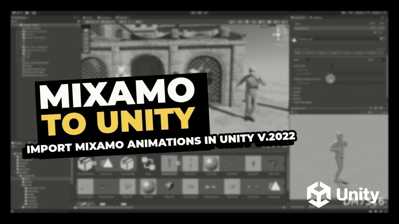 Import Mixamo animations in Unity (v. 2022)