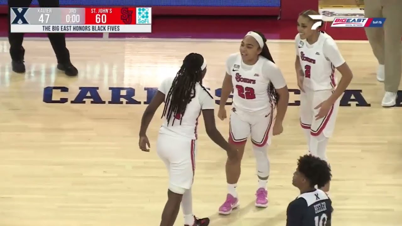 Top 5 Plays WBB vs Xavier 2.2.22