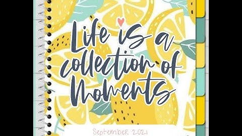 XODO 102 with Sparkle (Setting up my September Writing Journal)