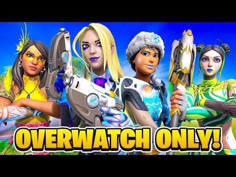 The *OVERWATCH LOOT ONLY* Challenge in Fortnite!