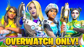 The *OVERWATCH LOOT ONLY* Challenge in Fortnite!