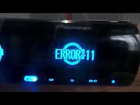 pioneer mosfet 60Wx4 / ERROR-11