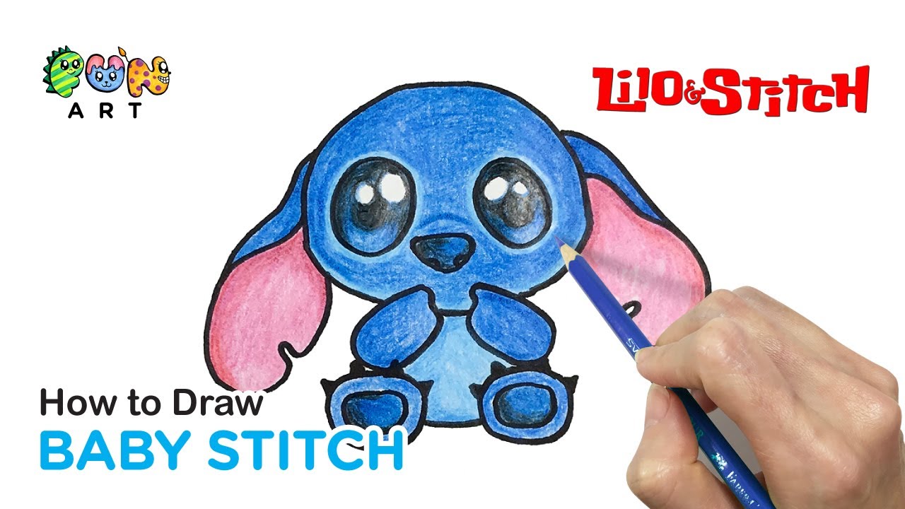 How To Draw STITCH | LILO & STITCH | DISNEY - YouTube