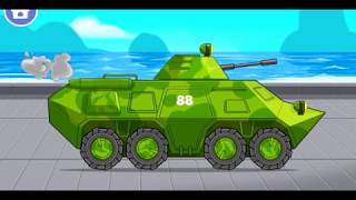 Мультик АВТОМОЙКА машинок - ВОЕННЫЕ МАШИНКИ - Мультики для малышей Мультик АВТОМОЙКА машинок - ВОЕННЫЕ МАШИНКИ - Мультики для малышей