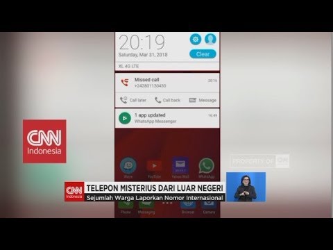 Awas! Telepon Misterius