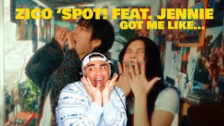 ZICO (지코) ‘SPOT! (feat. JENNIE)’  MV Reaction | ICONIC COLLAB!