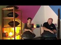 Varju Sándor Handpan gyakorló óra Szabadi Andrea tanításában (Song: Andrea Szabadi: Song of fire)