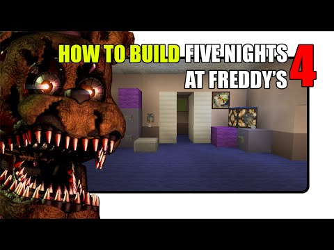 Five Nights at Freddy's 4 Map[FNaF Realistic Map] - Mods for Minecraft