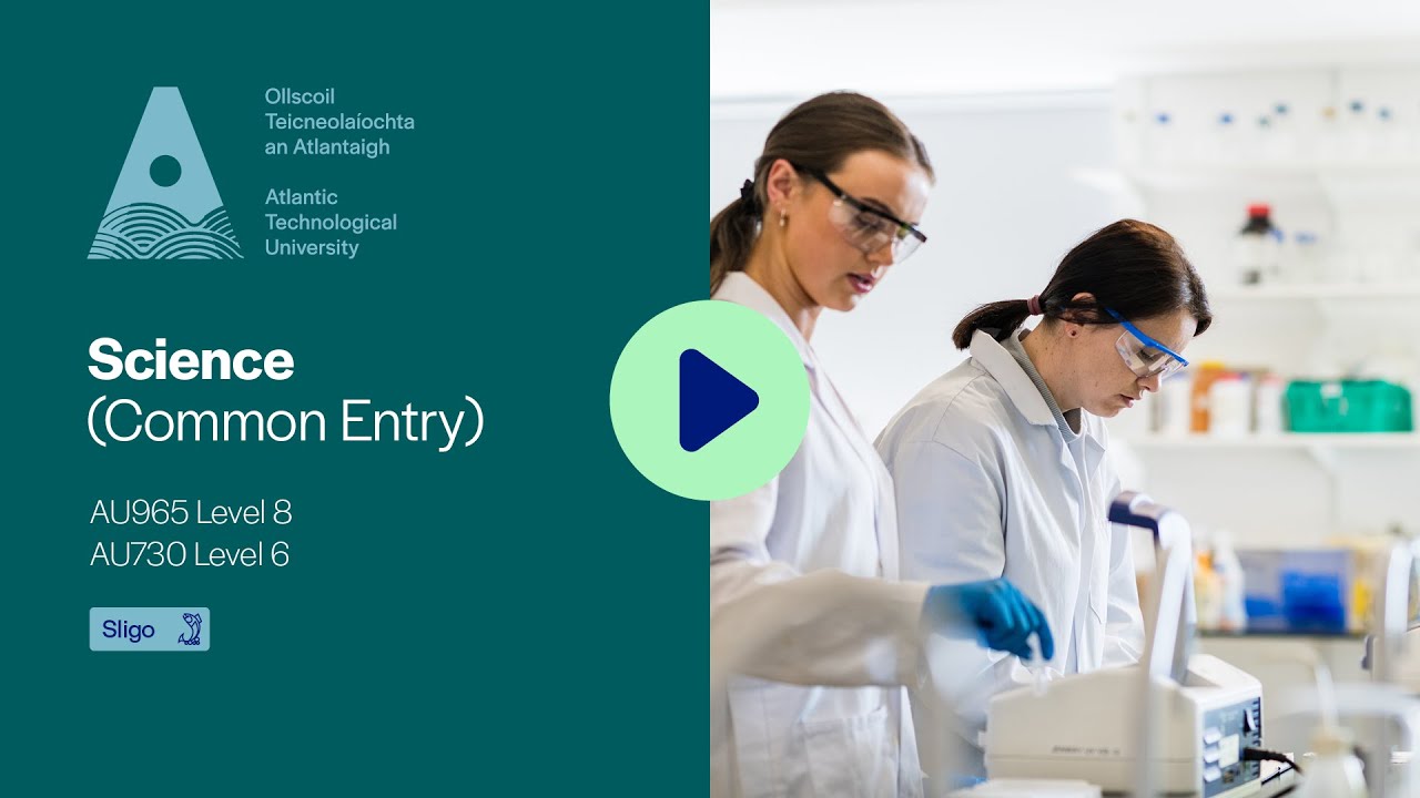 AU965 - Наука (общий вступительный экзамен), ATU Sligo