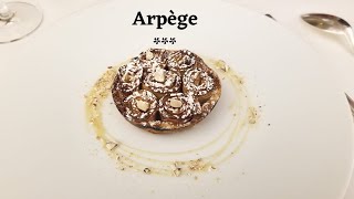 Arpège | $ 550 11course menu | Michelin Three Star | Best 50 restaurants in the world