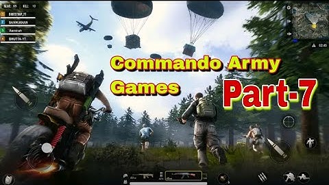 Part-7 | commando army games offline | कमांडो आर्मी गेम्स ऑफलाइन |commando war army game | Mks Music