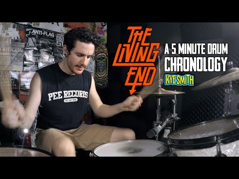 The Living End: A 5 Minute Drum Chronology - Kye Smith [4K]