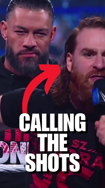 Was Sami Zayn taking over Roman Reigns? #wwe #wrestling #romanreigns #shorts