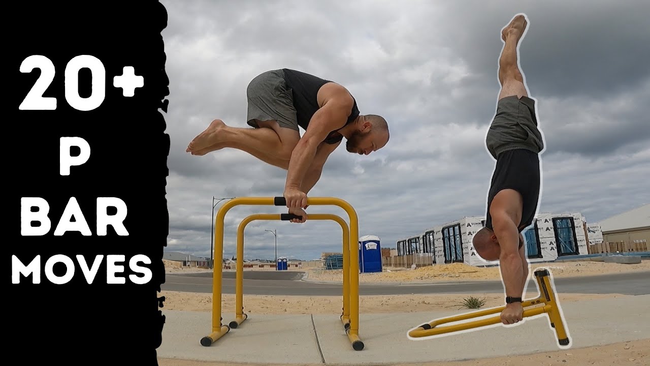 Parallel Bar Calisthenics Exercises. Beginner to Advanced 