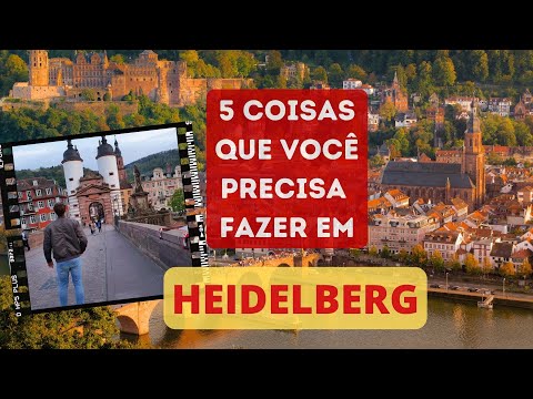 Vídeo: Heidelberg Alemanha Guia de viagem & Informações turísticas