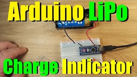 Arduino Lipo Battery Checker
