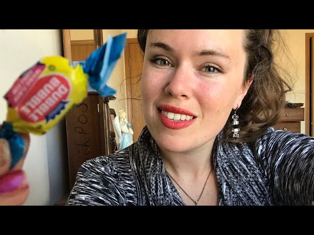 ASMR Gum Chewing Secretary Roleplay (Whisper, keyboard tapping, etc!)