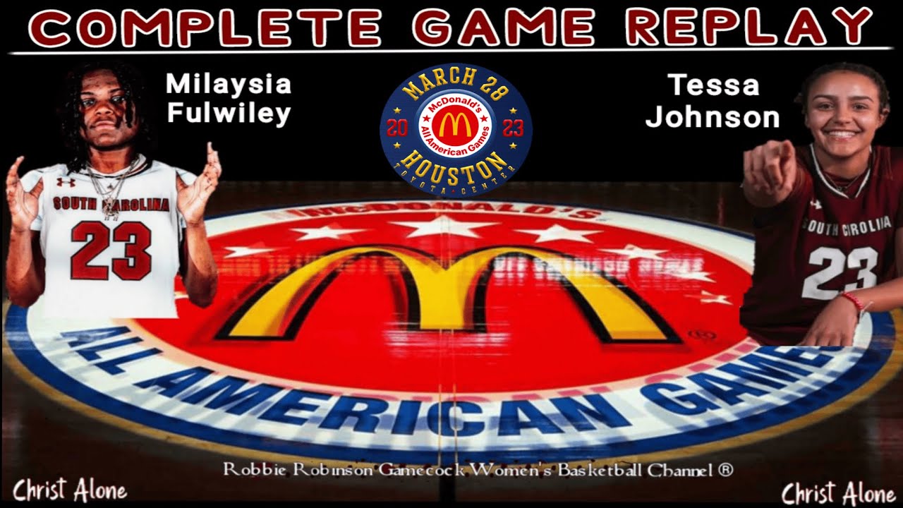 2023 McDonald's Girls All American Game (3/28/23 FULL GAME REPLAY